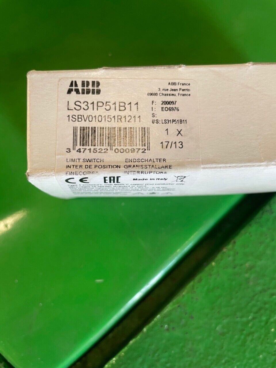 Finecorsa ABB LS31P51B11