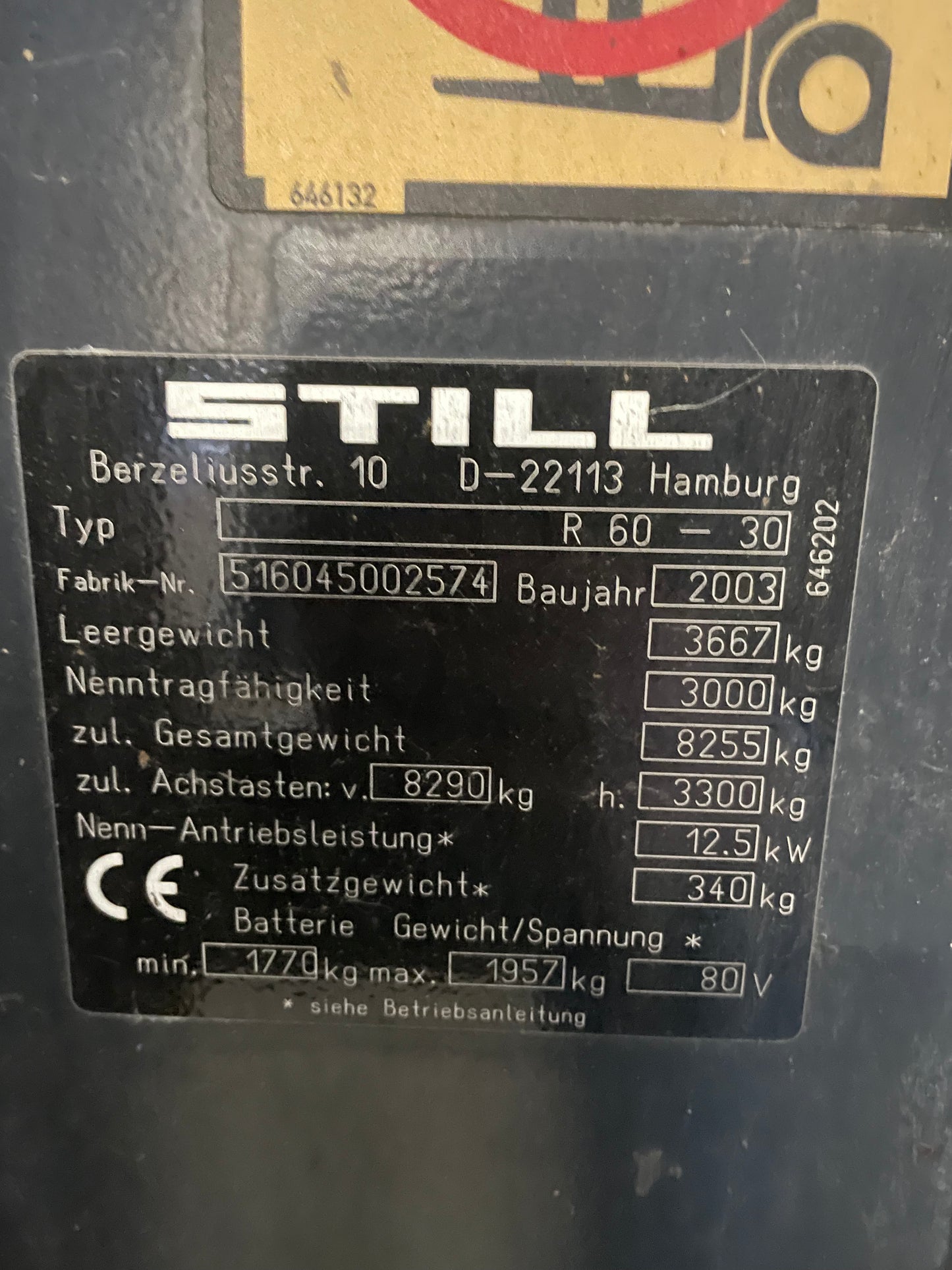 Carrello Elevatore STILL R-60 30